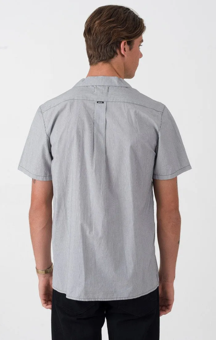 Afends Mens Pinned - Short Sleeve Shirt