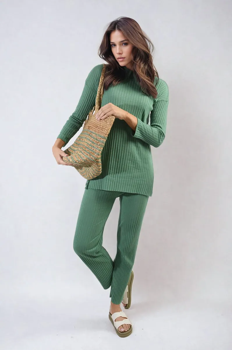 Annalise Knitted Top and Trouser Co-ord Set