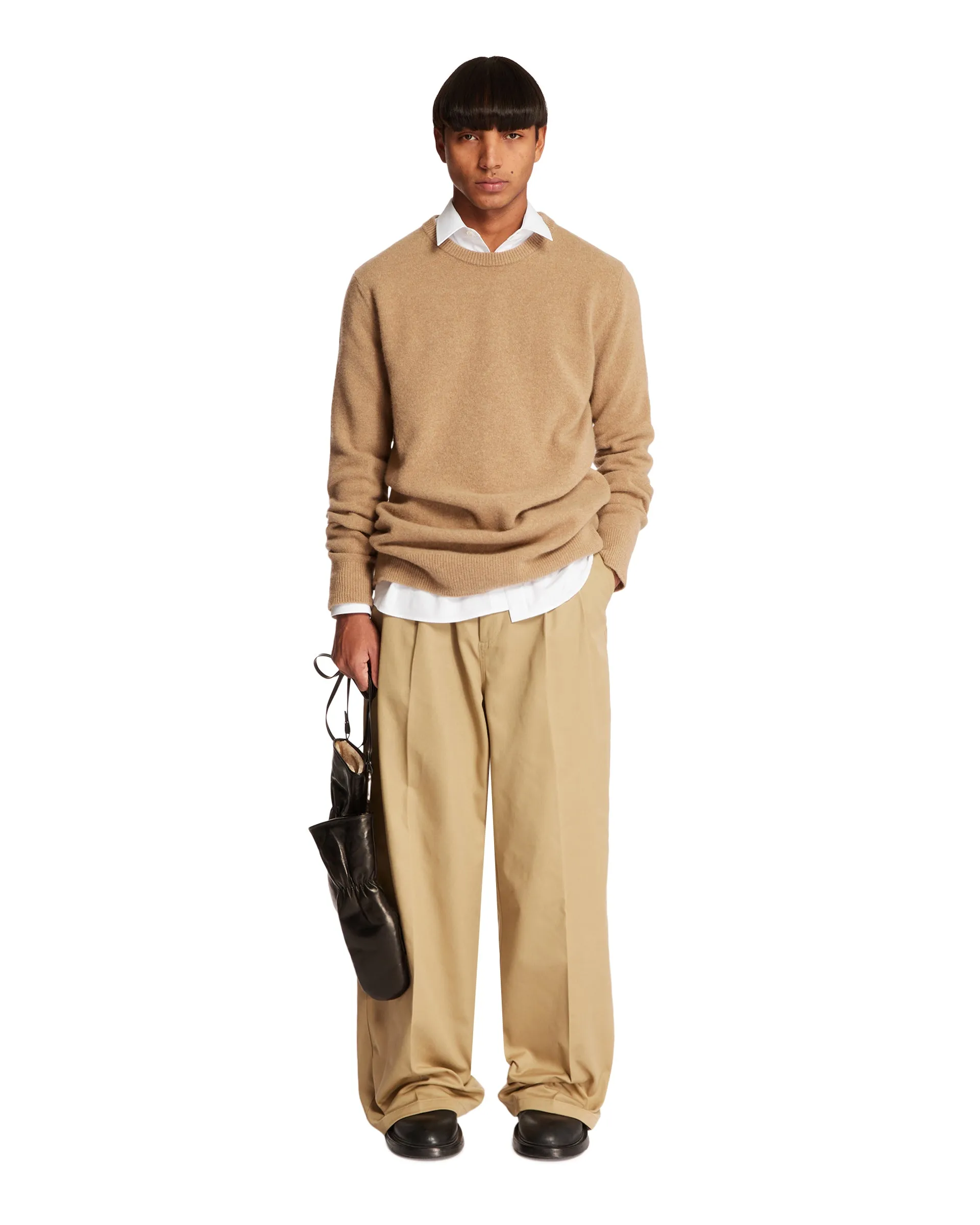 Beige Skater Chino Pants