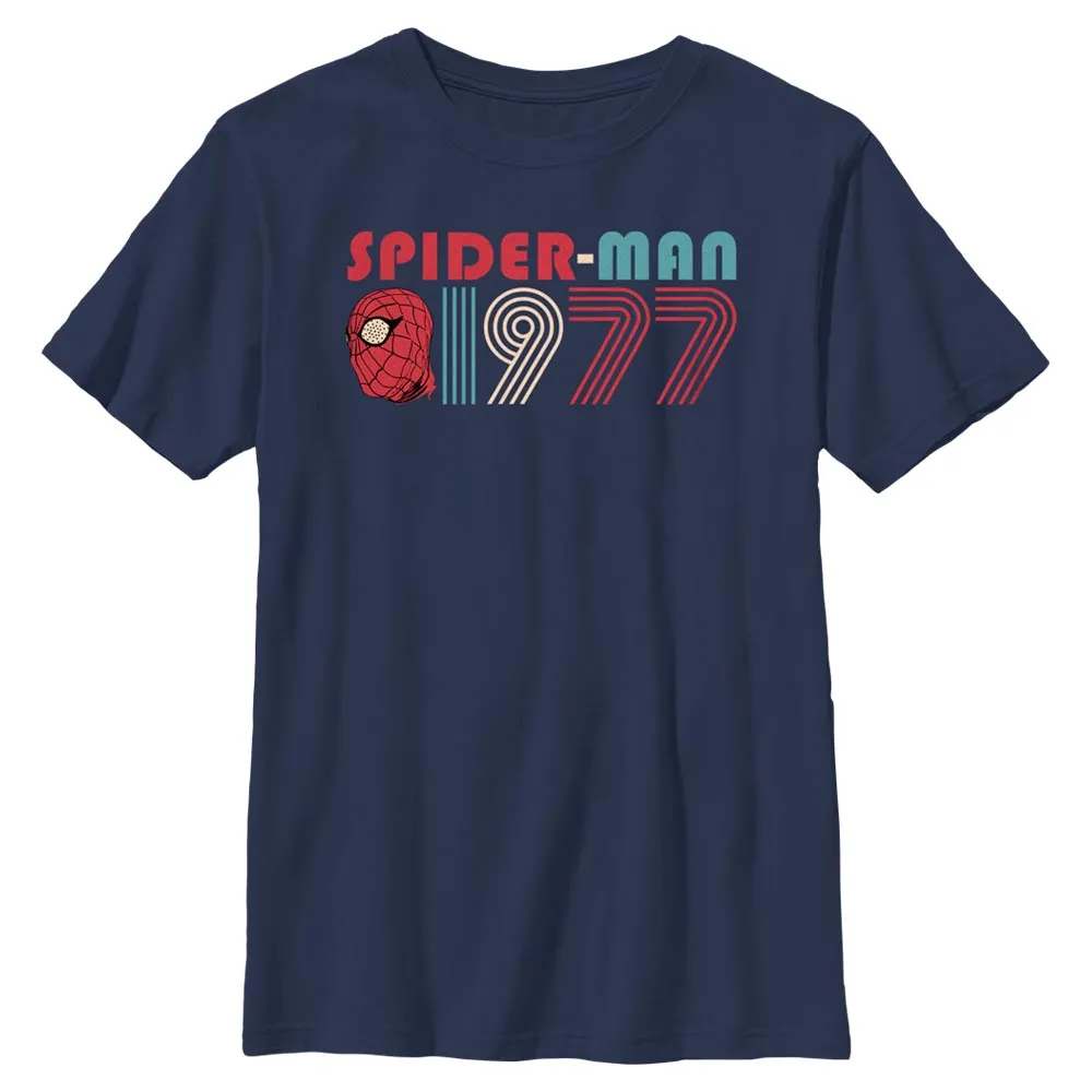 Boy's Marvel Spider-Man Beyond Amazing SPIDERMAN 1977 RETRO T-Shirt