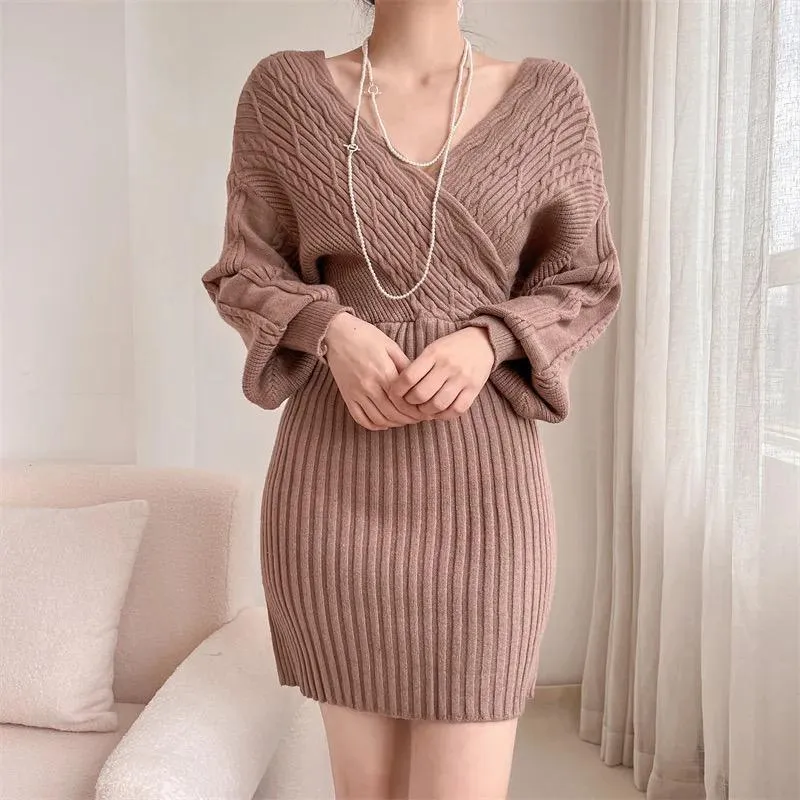 Clio Winter Knitted Dress