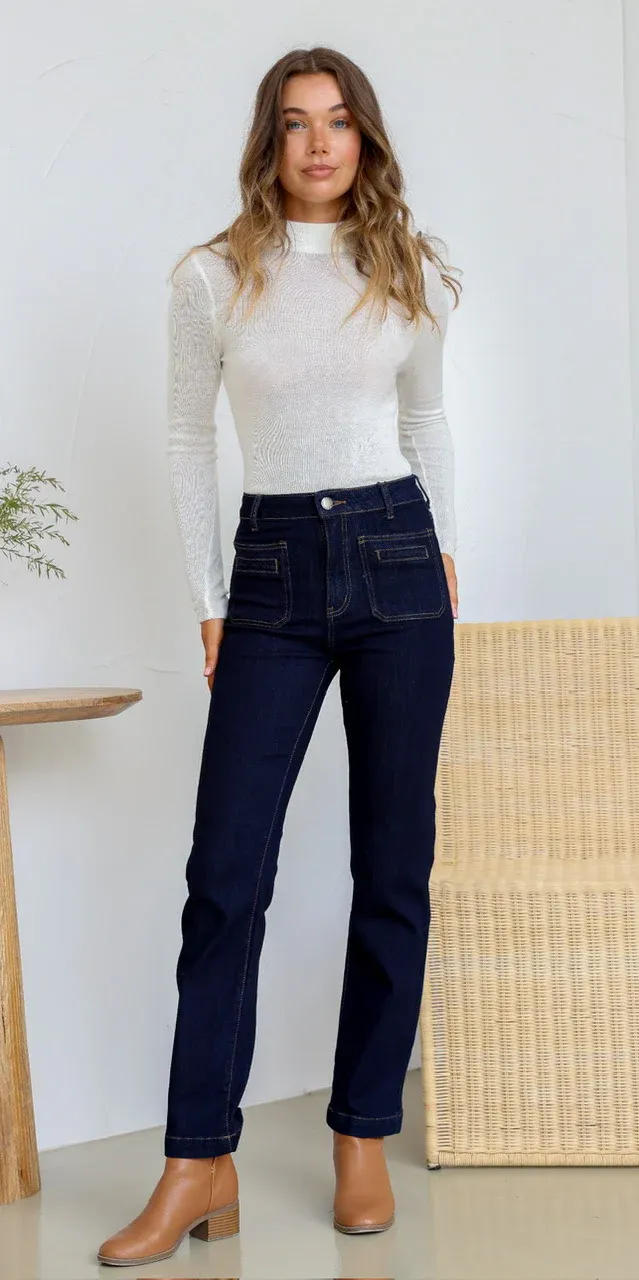 Country Denim Relaxed Leg Jeans