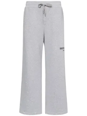 Dolce&amp;Gabbana   Distressed cotton jersey jogging pants 