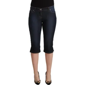 GF Ferre Chic Low Waist Capri Denim Pants