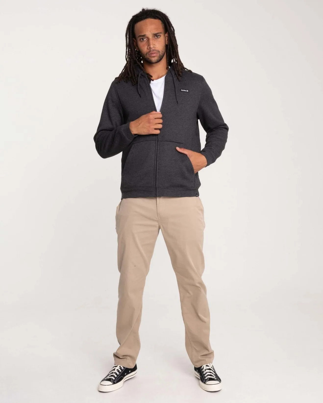 Hurley Alps Zip Fleece Hoodie