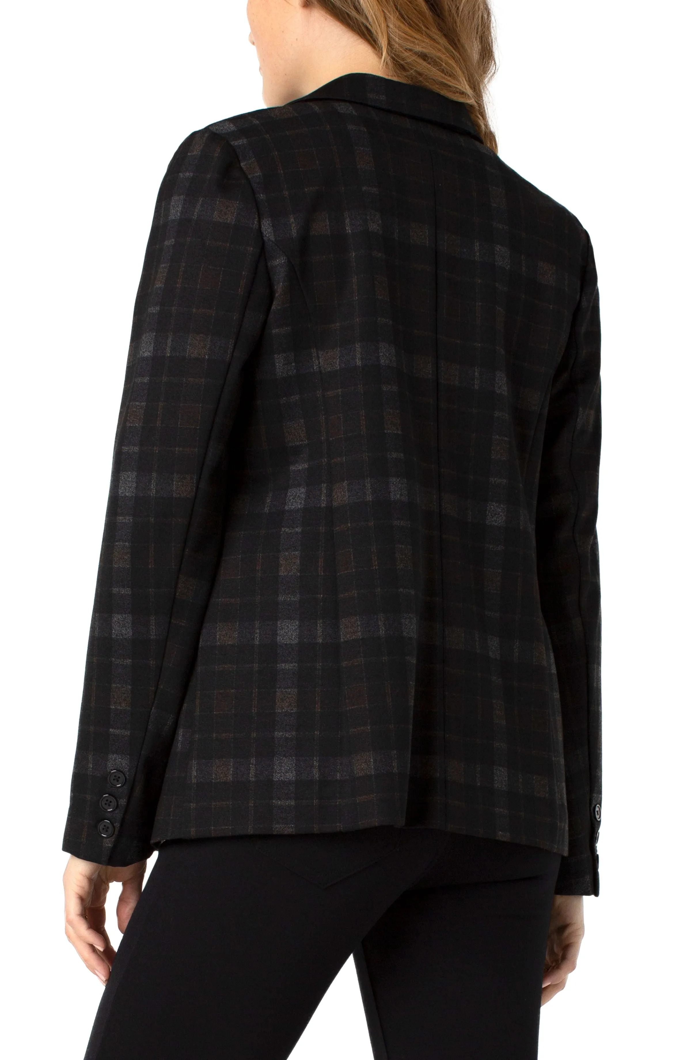 Liverpool Fitted Blazer Tartan