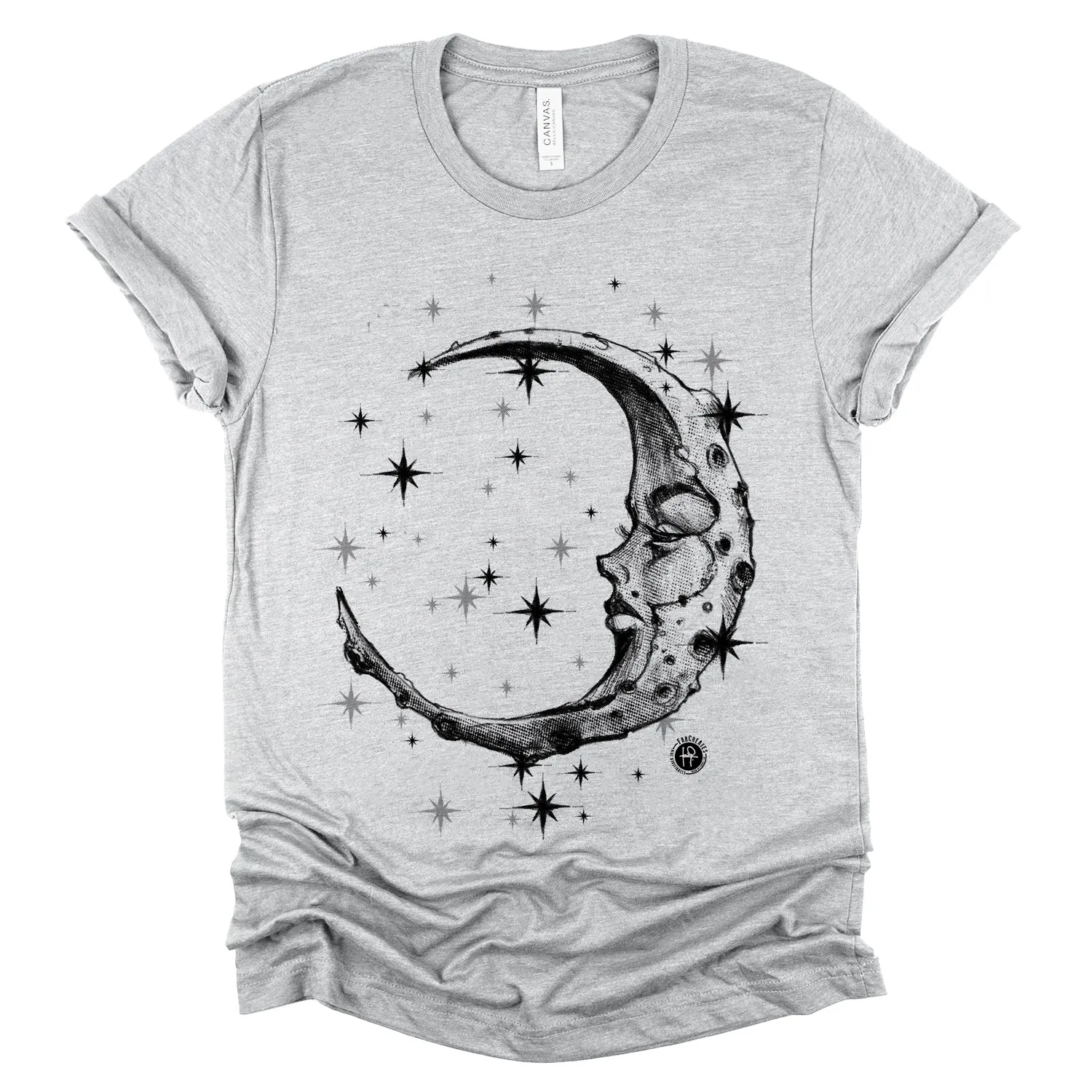 Lonely Moon: A Glimpse of Solitude T-Shirt