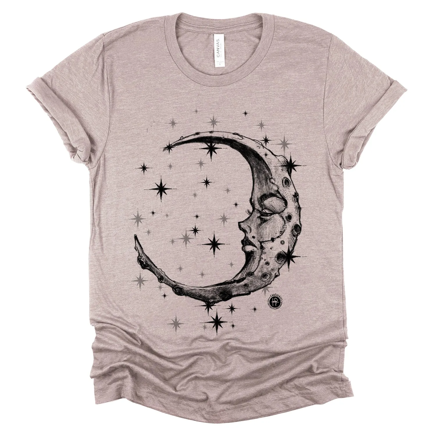 Lonely Moon: A Glimpse of Solitude T-Shirt