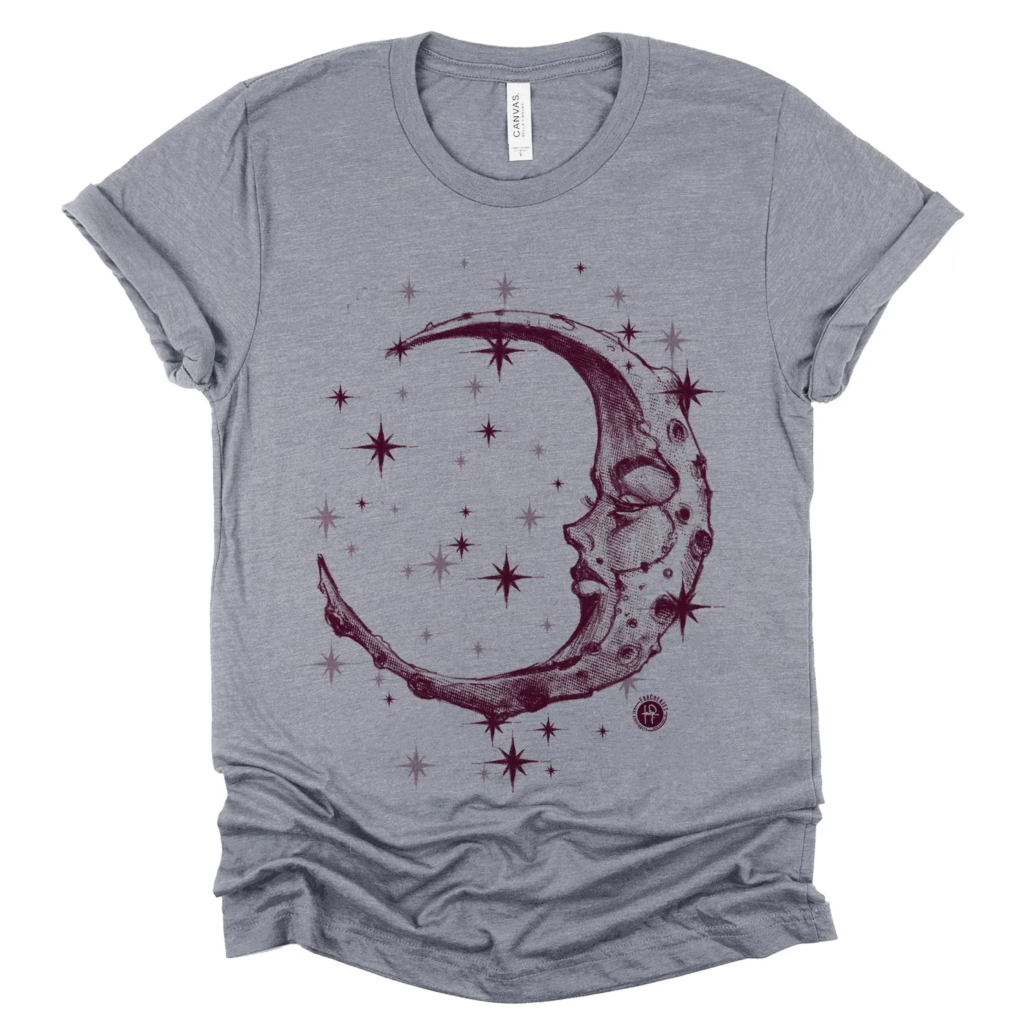 Lonely Moon: A Glimpse of Solitude T-Shirt