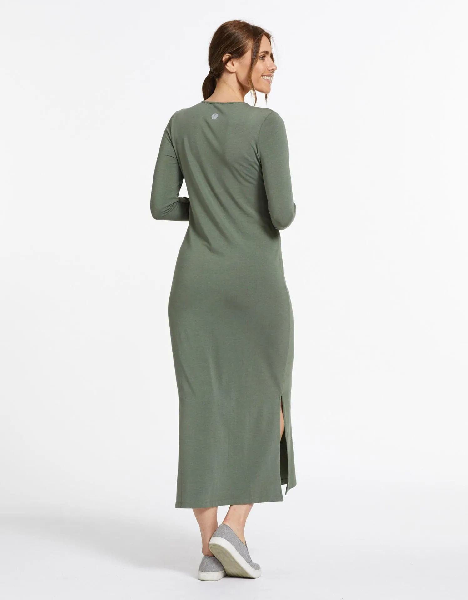 Long Sleeve Maxi Dress UPF 50  Sensitive Collection