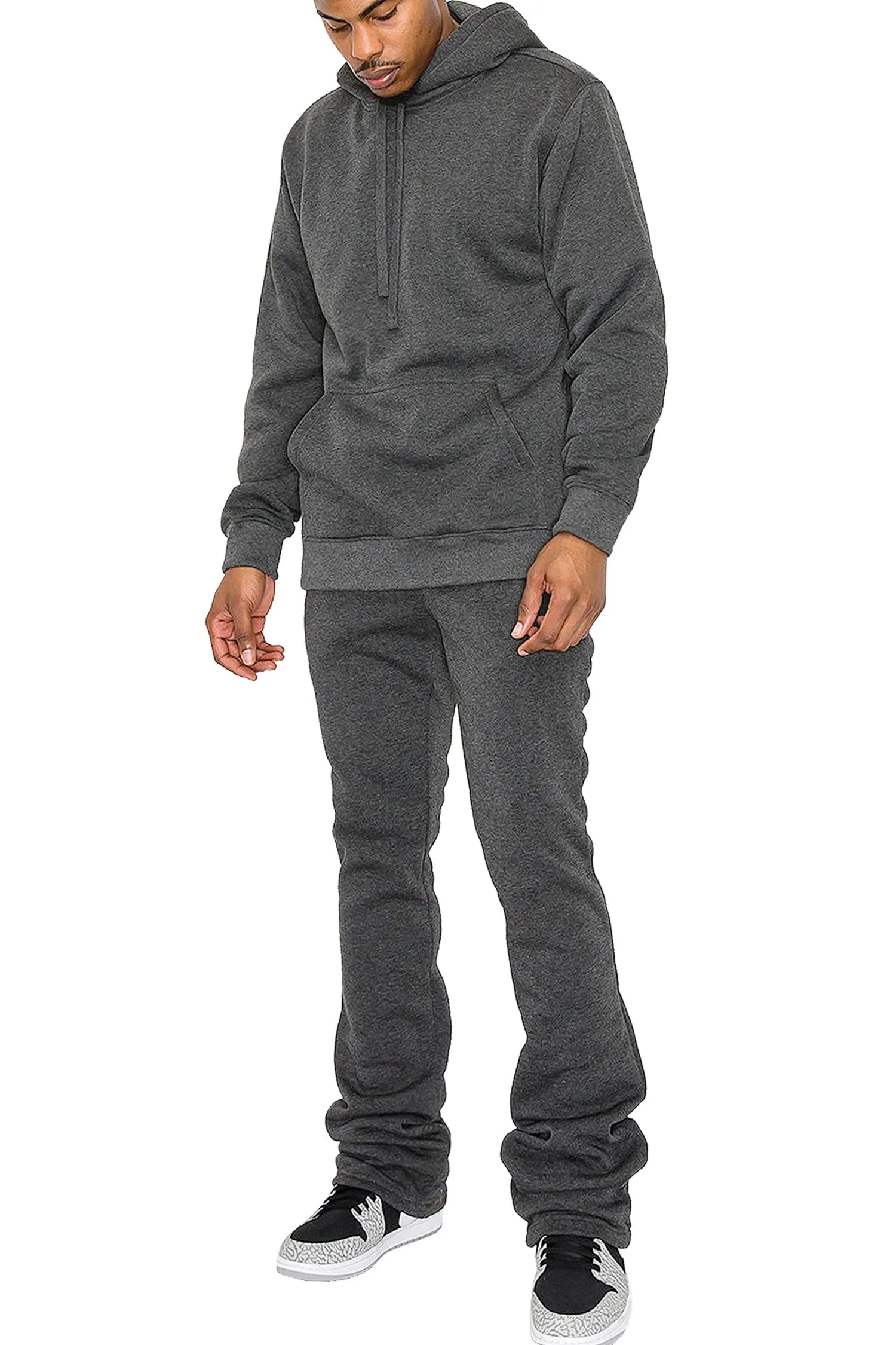 Men's Essential Fleece Pullover Hoodie