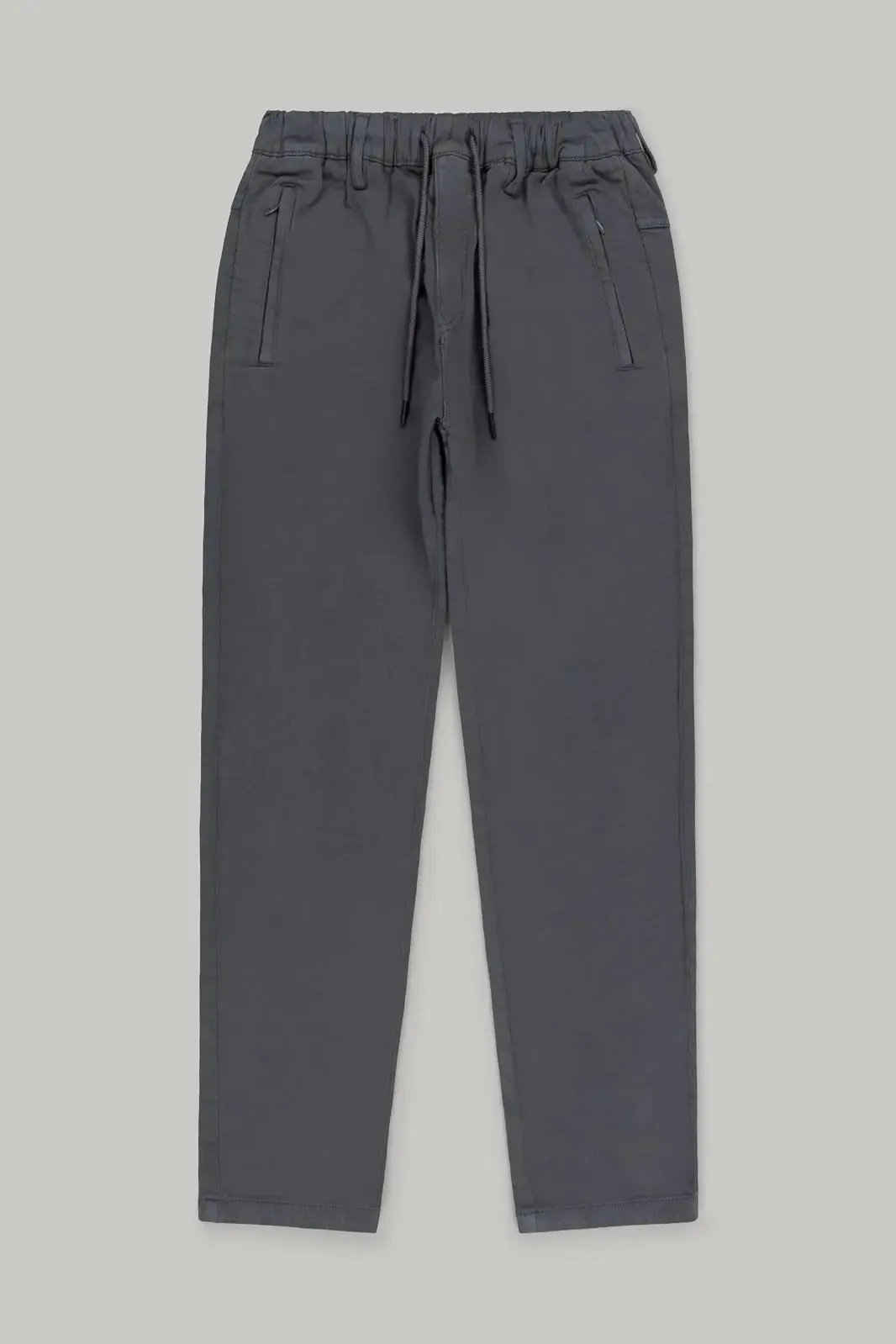 Newington Zip Joggers - Light Charcoal