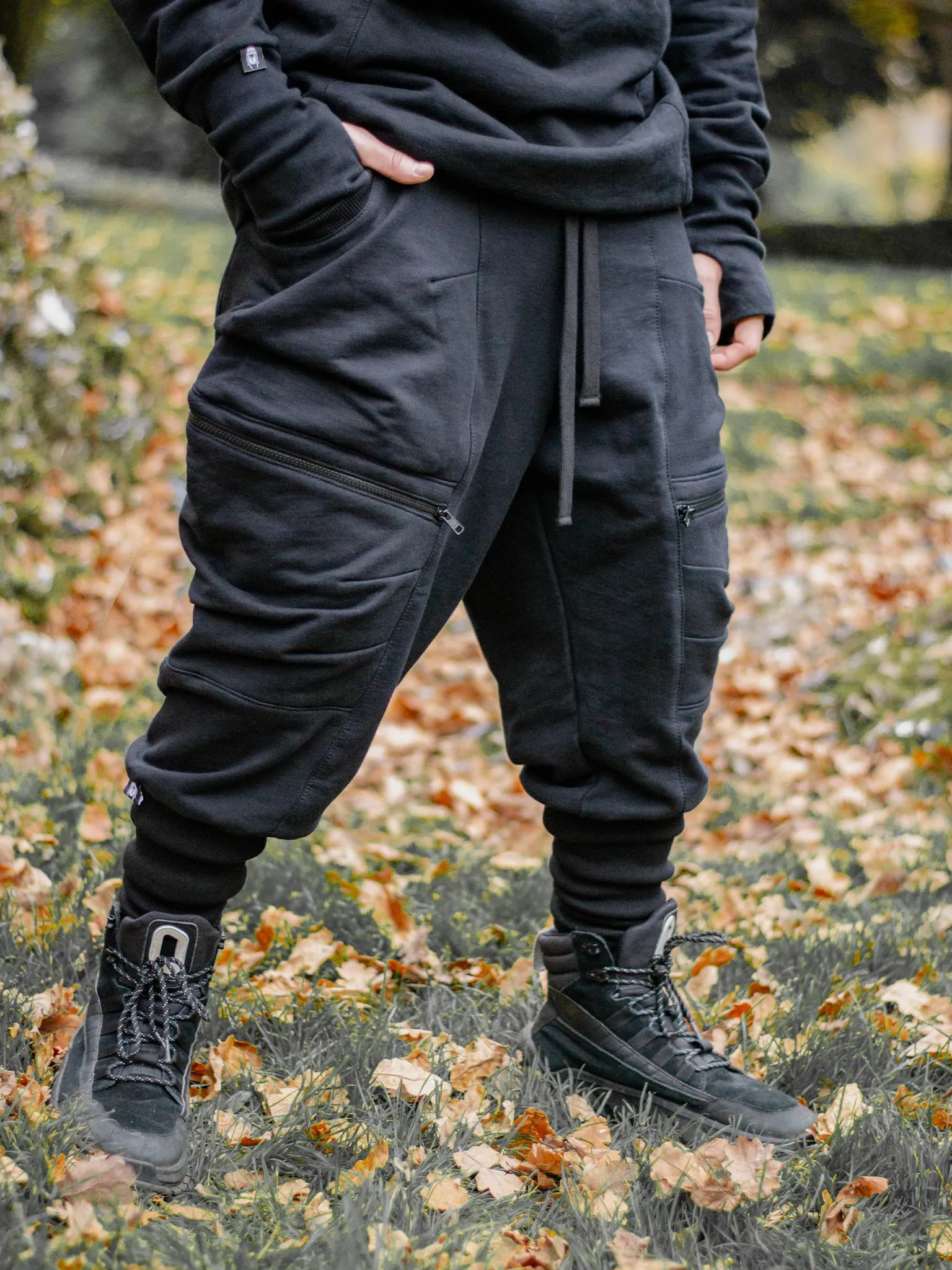 Nomadix V2 Men's Drop Crotch Joggers - 500gsm French Terry Loopback