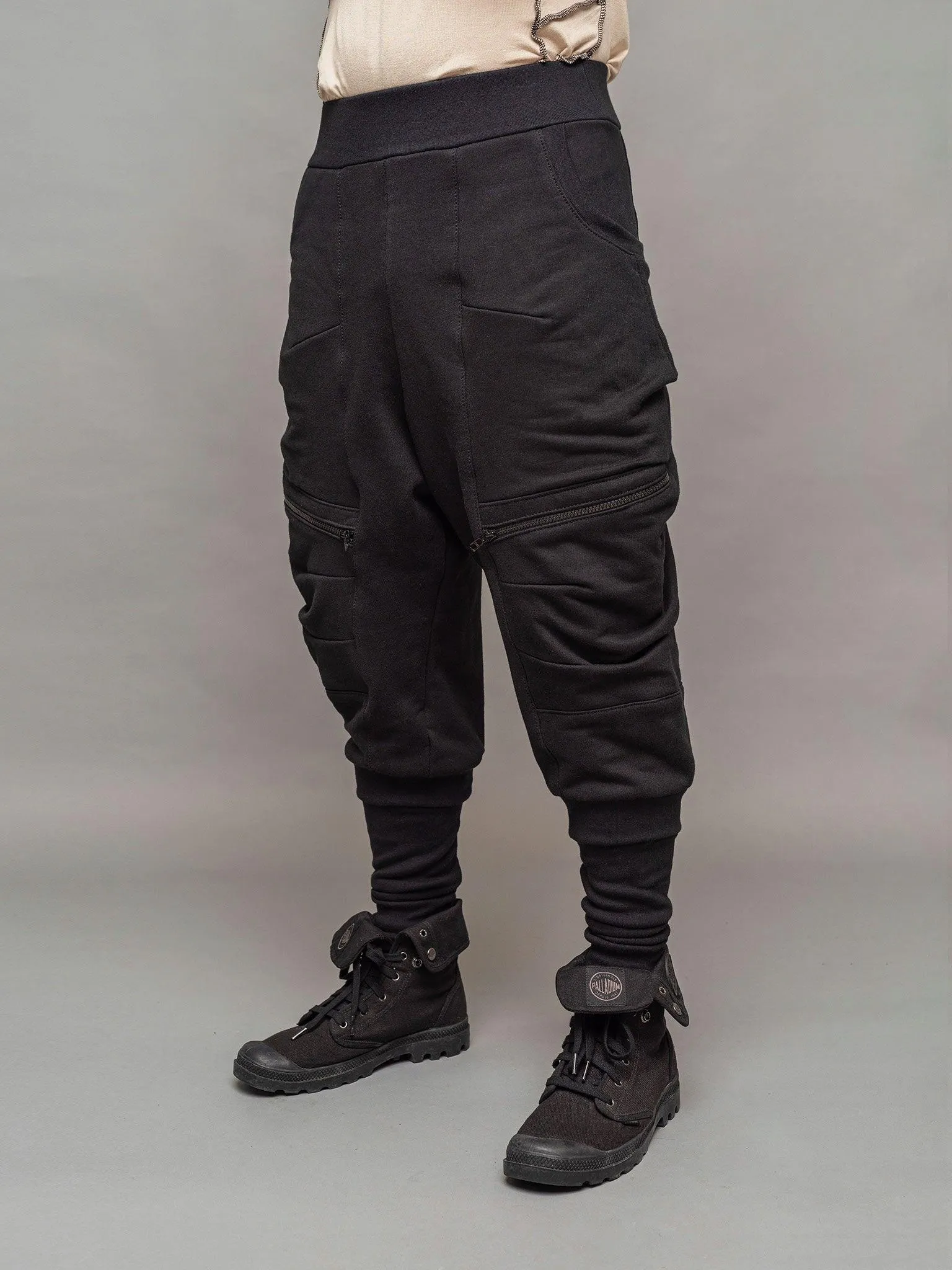 Nomadix V2 Men's Drop Crotch Joggers - 500gsm French Terry Loopback