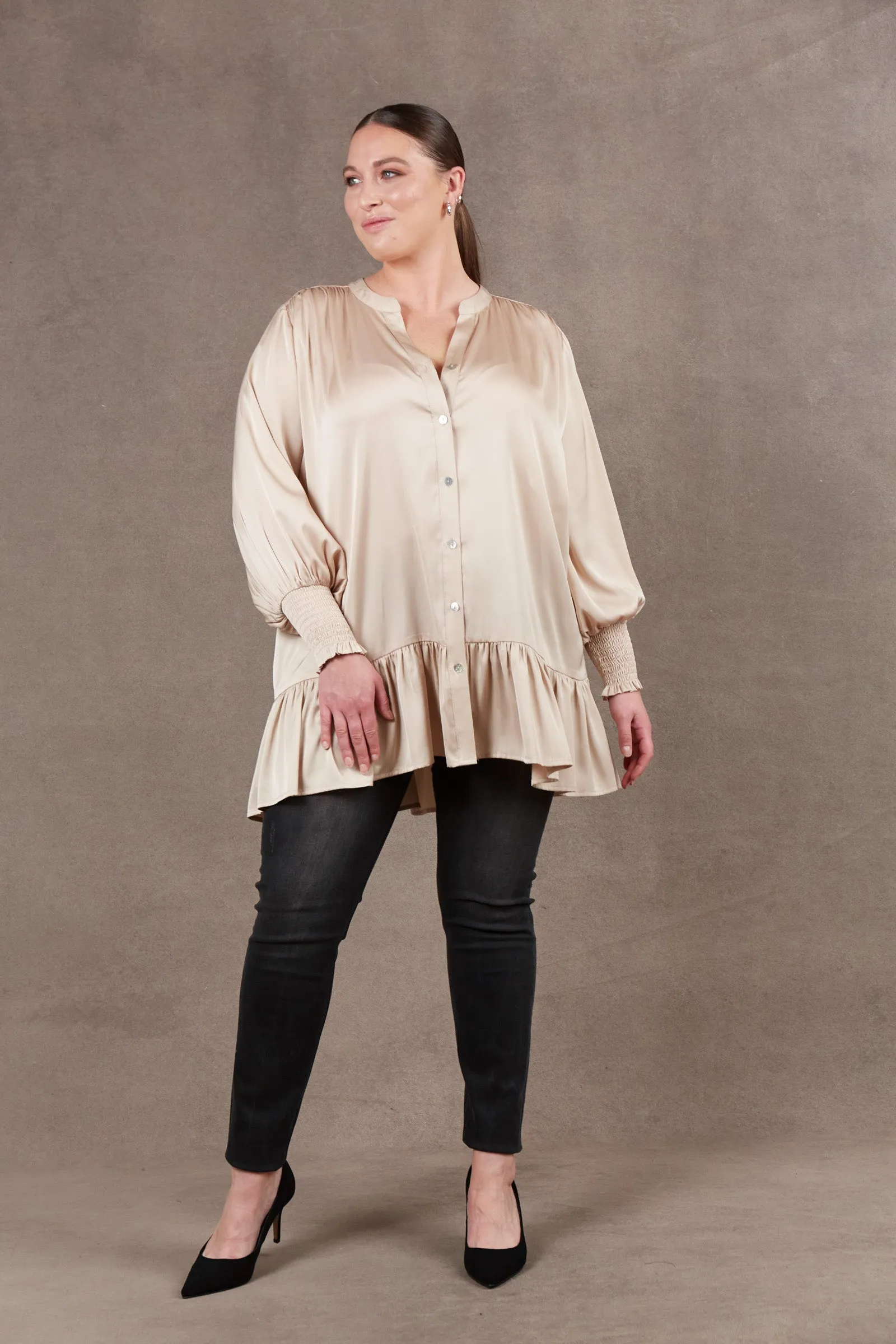 Norse Blouse - Oyster