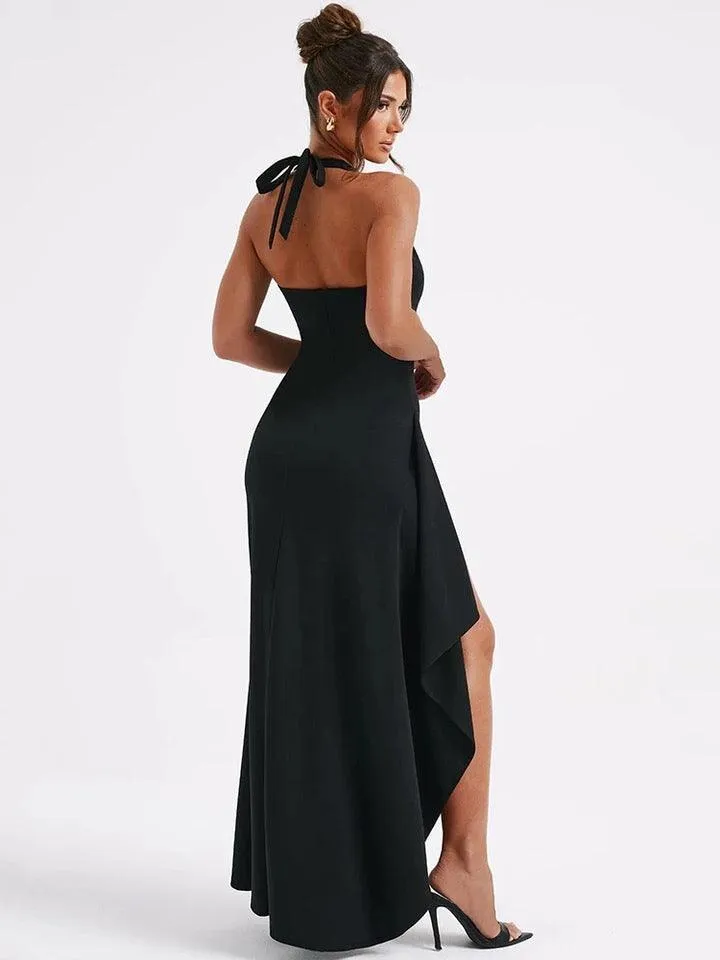 Picador Bodycon Halterneck Maxi Dress