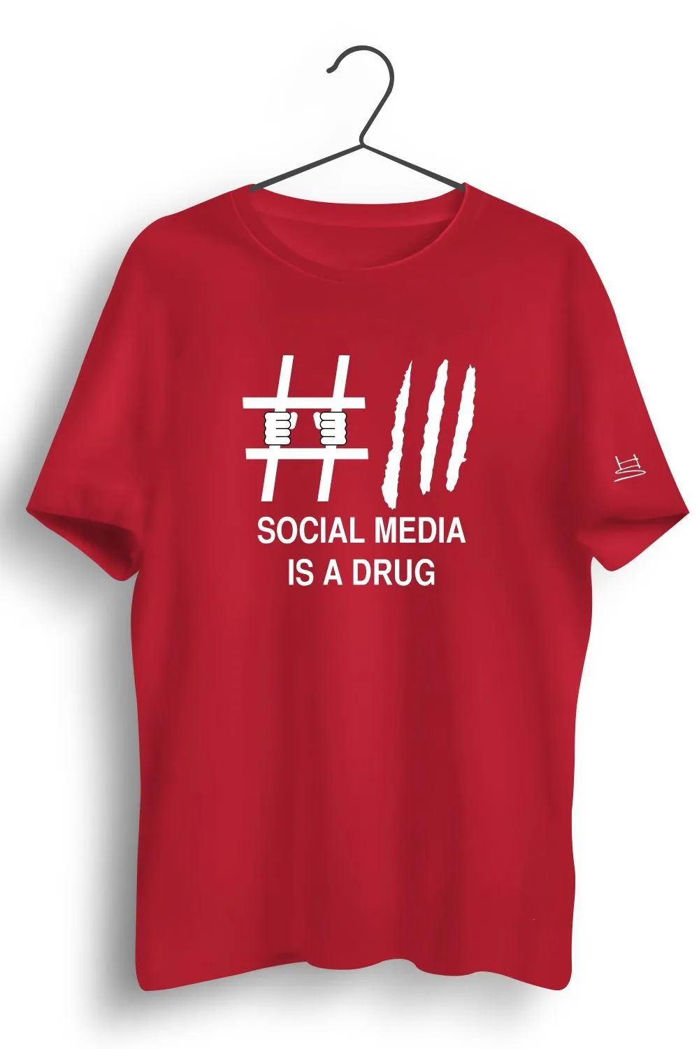 Social Media Is A Drug Printed Tshirt