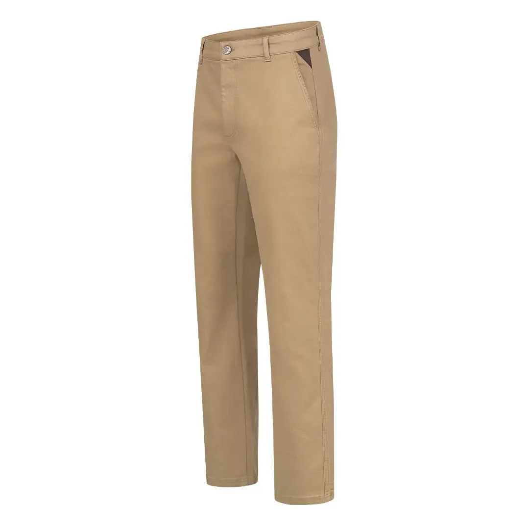 Tom Denim Stretch Chinos - Dune by Blaser