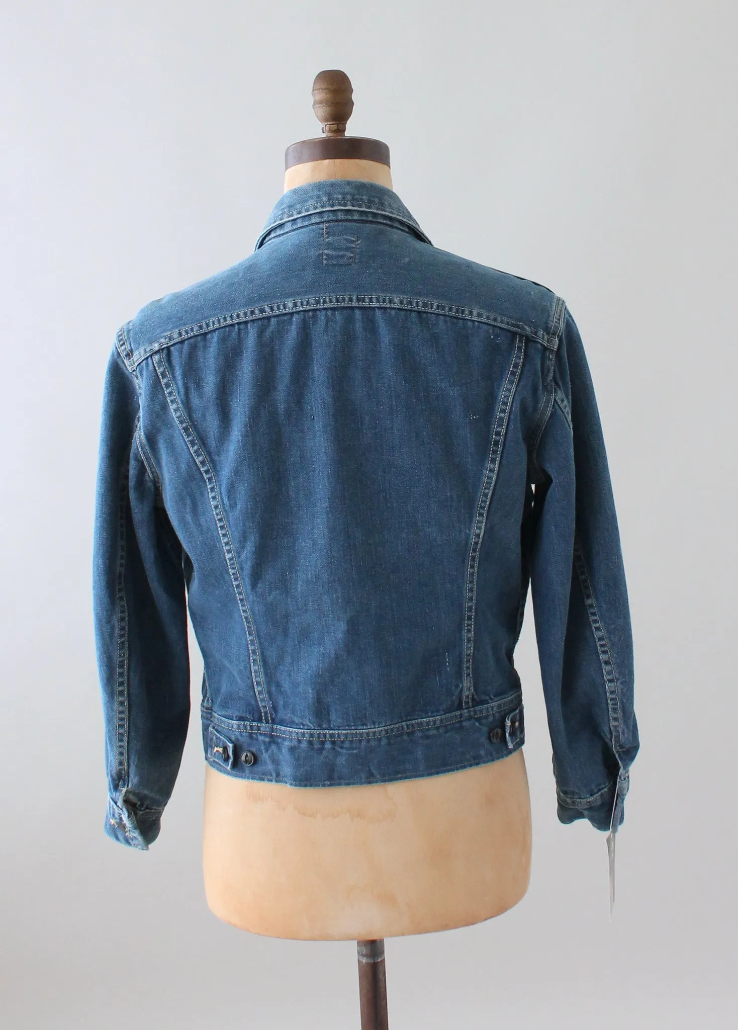 Vintage 1960s LEE Denim Jean Trucker Jacket