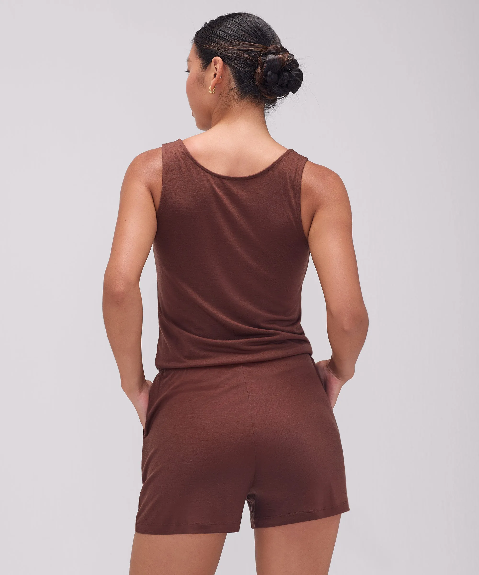 Women's Merino Travel Romper